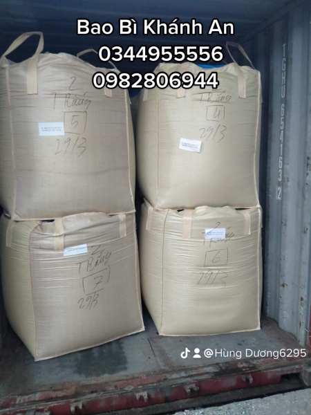 Bao Jumbo, container khác - Bao Jumbo Khánh An - Công Ty TNHH PT Khánh An